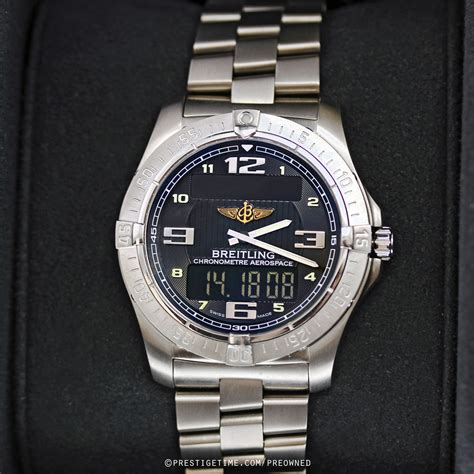 breitling aerospace price|pre owned Breitling aerospace.